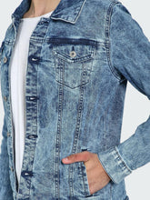Acid Wash Denim Jacket