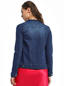 Mid Wash Denim Jacket