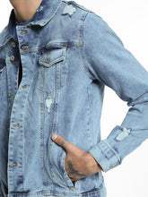 Acid Wash Denim Jacket