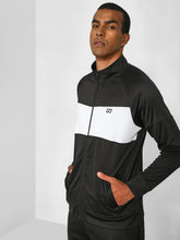 ONE/ZERO BY KOOVS Contrast Panel Windproof Tracksuit