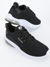 361 DEGREE Knitted Lace-Up Trainers