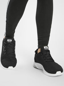 361 DEGREE Knitted Lace-Up Trainers