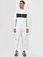 ONE/ZERO by KOOVS Contrast Panel Windproof Tracksuit