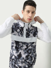 ONE/ZERO BY KOOVS Layered Camo Training Jacket